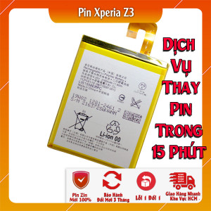 Pin Webphukien cho Sony Xperia Z3 LIS1558ERPC - 3100mAh 